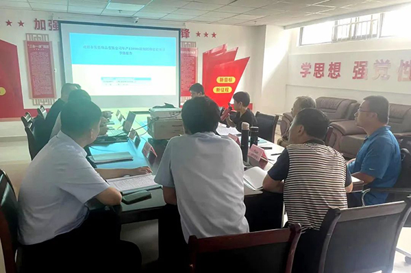 安博电子官方网站组织召开年产15000t玻璃胚珠建设项目节能报告评审会